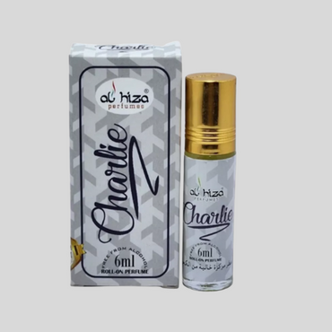 Al-Hiza Charlie Attar - 6ml Roll On | Long Lasting Fresh Fragrance |(Pack of 6)