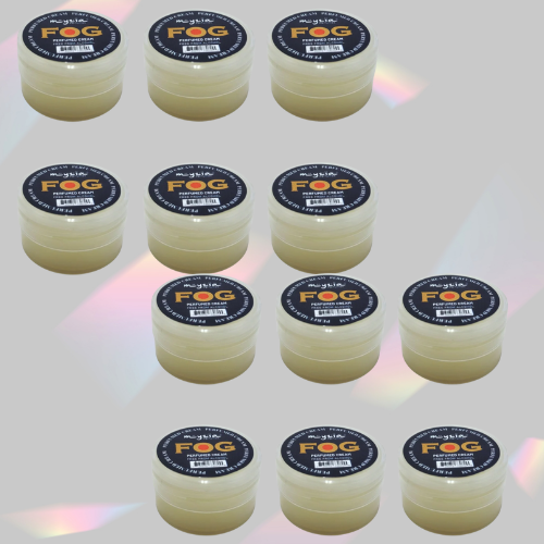 Myzia Fog Perfumed Body Cream – 10g Each, Pack of 12 | Strong, Long-Lasting Fragrance