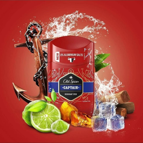 Old Spice Captain Deodorant Stick