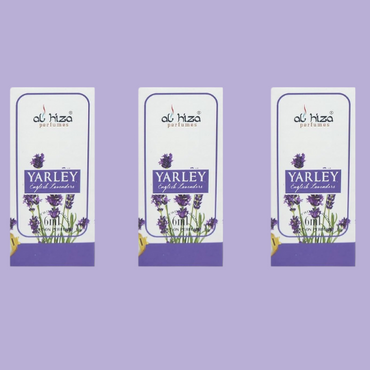 Al-Hiza Yardley English Lavender Attar - 6ml Roll-On (Floral) | Pack of 3
