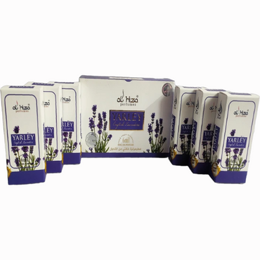 Al-Hiza Yardley English Lavender Attar - 6ml Roll-On (Floral) | Pack of 6 | Soothing & Long-Lasting Fragrance