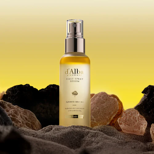 d'Alba Italian White Truffle Vegan Gift for HER, First Spray Serum 100ml