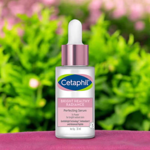CETAPHIL Bright Healthy Radiance Perfecting Serum – 30ml | Brightening Serum for Even-Toned, Radiant Skin