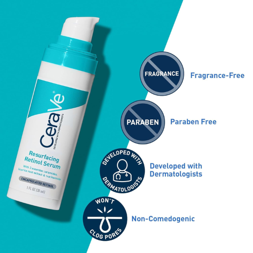 Resurfacing Retinol Serum – Smooth, Brighten & Renew