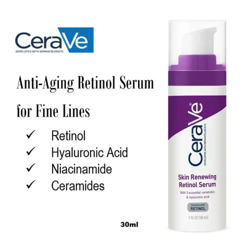 Skin Renewing Retinol Serum – Smooth, Firm & Revitalize | Cerave