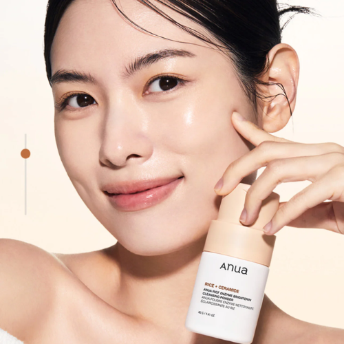 Anua Rice Enzyme Brightening Cleansing Powder (40g) | Gentle Exfoliating Wash