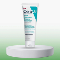 Acne Foaming Cream Cleanser – Clear, Calm & Cleanse | Cerave