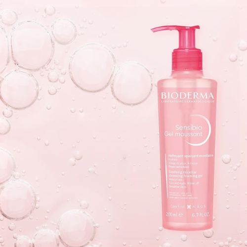 Bioderma Sensibio Gel Moussant 200ml Cleansing Foam Gel