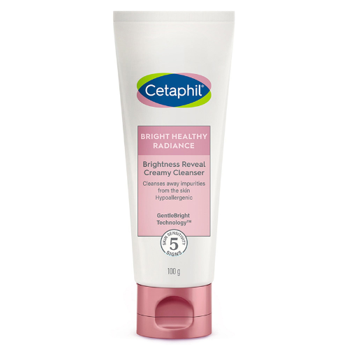 Cetaphil Bright Healthy Radiance Creamy Cleanser – Gentle Brightening Face Wash for Sensitive Skin