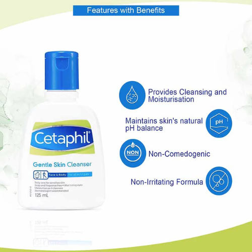 Cetaphil Gentle Skin Cleanser – 125ml