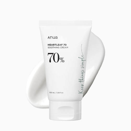 Anua Heartleaf 70% Soothing Cream (100ml) | Calming Moisturizer