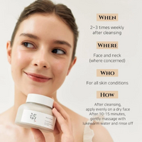 Beauty of Joseon Ground Rice & Honey Glow Mask (150ml) | Nourishing Exfoliating Wash‑Off