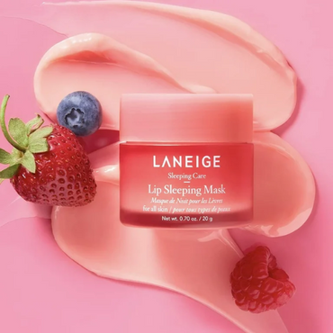 Laneige Lip Sleeping Mask | Moisturizing Lip Treatment with Vitamin C + Shea Butter for Soft Hydrated Lips