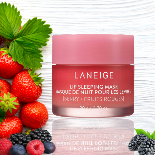 Laneige Lip Sleeping Mask | Moisturizing Lip Treatment with Vitamin C + Shea Butter for Soft Hydrated Lips
