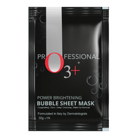 O3+ Power Brightening Bubble Sheet Mask – Deep Cleansing & Glow | 30g (Pack of 1)