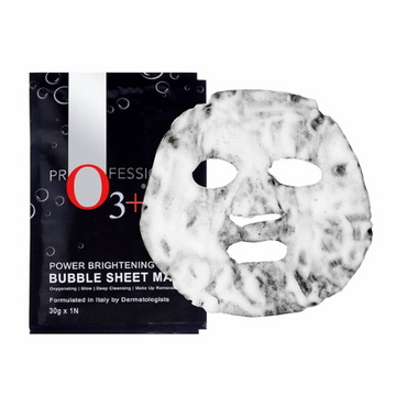 O3+ Power Brightening Bubble Sheet Mask – Deep Cleansing & Glow | 30g (Pack of 1)