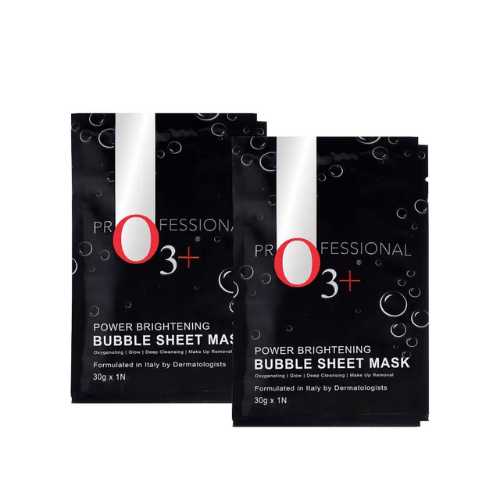 O3+ Power Brightening Bubble Sheet Mask – Deep Cleansing & Glow | 30g (Pack of 1)