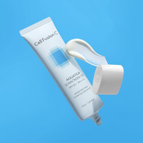 Cell Fusion C Aquatica Sunscreen 100 SPF50+/PA++++ (45ml) | Hydrating Daily UV Protection