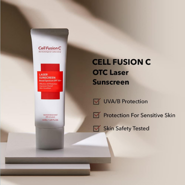 Cell Fusion C SPF50+ PA++++ Advanced Clear Sunscreen 100 with Titanium Dioxide - 50 ml