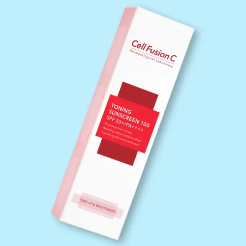 Cell Fusion C Toning Sunscreen SPF50+/PA++++ | Brightening & Protective Daily Sunscreen