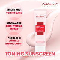 Cell Fusion C Toning Sunscreen SPF50+/PA++++ | Brightening & Protective Daily Sunscreen