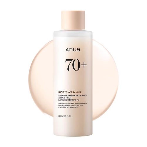Anua Rice 70 Glow Milky Toner | Hydrating Brightening Toner