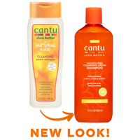 Cantu Shea Butter Cleansing Cream Shampoo – Sulfate-Free Cleanser for Natural Hair