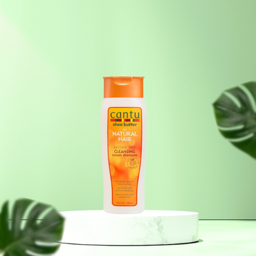 Cantu Shea Butter Cleansing Cream Shampoo – Sulfate-Free Cleanser for Natural Hair