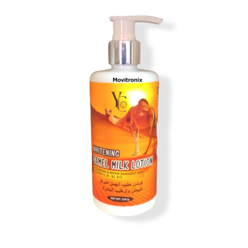 YC Whitening Camel Milk Lotion – Deep Moisturizing & Skin Brightening Body Lotion
