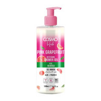 Cosmo Be Fresh Pink Grapefruit Shower Gel with Aloe Vera & Vitamin E 1000ml | Refreshing & Hydrating Body Wash