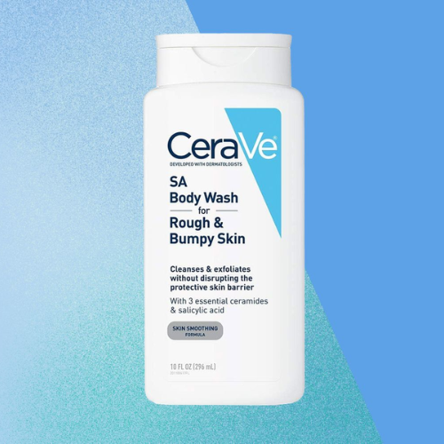 Cerave SA Body Wash for Rough & Bumpy Skin – Exfoliating Cleanser with Salicylic Acid