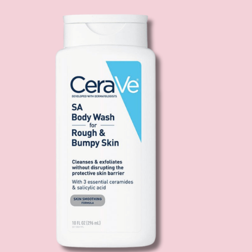 Cerave SA Body Wash for Rough & Bumpy Skin – Exfoliating Cleanser with Salicylic Acid