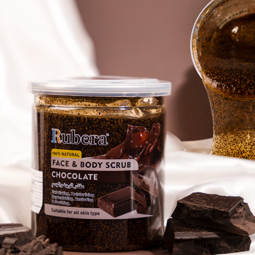 Rubera Sinful Chocolate Face & Body Scrub (500ml) | Ultimate Skin Exfoliator