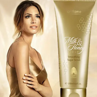 Oriflame Milk & Honey Gold Smoothing Sugar Scrub – Exfoliating & Nourishing Body Scrub