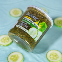 Rubera Cucumber Face & Body Scrub (500ml) | Refreshing & Soothing Exfoliator