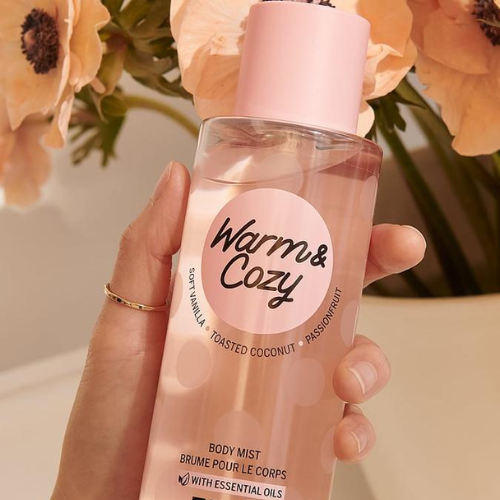 Victoria's Secret Pink Warm & Cozy Body Mist – 250ml Spray for Women