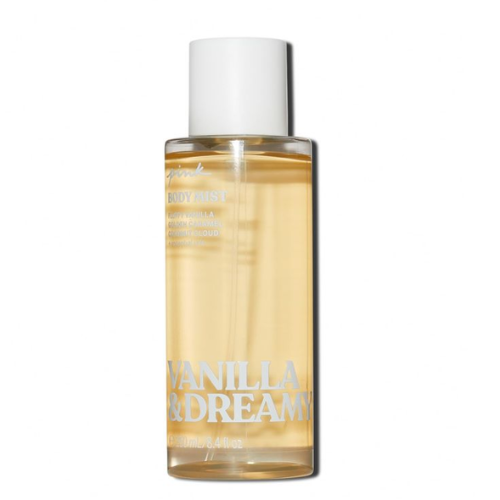 Victoria's Secret PINK Vanilla & Dreamy Body Mist, Notes of Coconut & Caramel