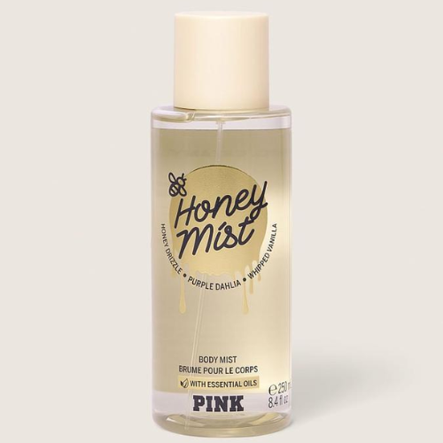 Victoria's Secret Pink Honey Body Mist with Essential Oils (250 ml)