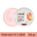 Lakmē Peach Milk Soft Crème 200g - Hydrating Body Cream with Peach Milk Extracts
