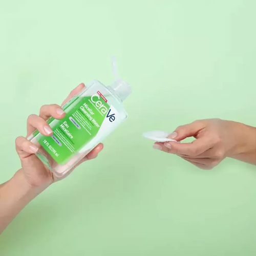 Cerave Hydrating Micellar Water – Gentle Cleanser + Makeup Remover for All Skin Types