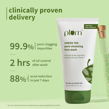 Green Tea Pore Cleansing Face Wash for Acne 150ml