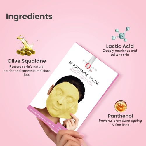O3+Brightening Facial Kit With Peel Off Mask for Dull Skin (45gm)