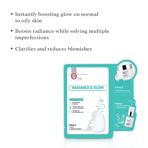 O3+ Instant Home Facial Radiance & Glow Facial Kit