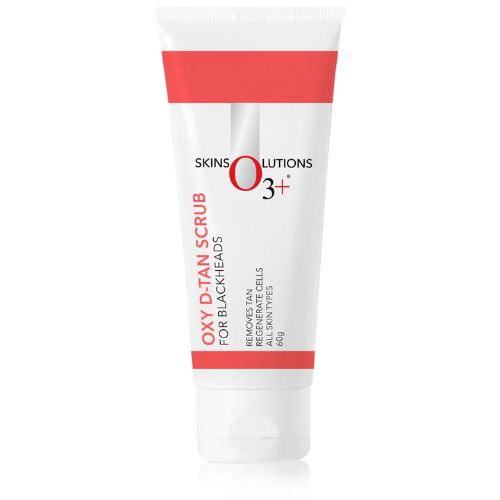 O3+ Oxy D Tan Scrub for Blackheads & Glowing Skin (60g)
