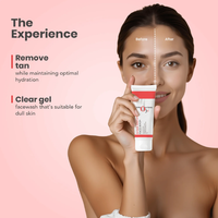 O3+ Tan Radiance Face Wash With Vitamin C Glowing Skin and Deep Cleanses and Unifies Skin Tone (60gm) Removes Tan and Brightens Skin| Exfoliates Gently| H