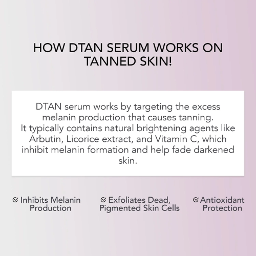 O3+ Dtan Face Serum with Niacinamide for Tan Removal & Skin Brightening