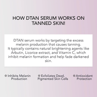 O3+ Dtan Face Serum with Niacinamide for Tan Removal & Skin Brightening