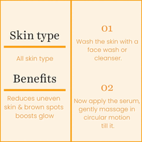 O3+ Vitamin-C Serum Glow for Dark Spots and Pigmentation (30ml)