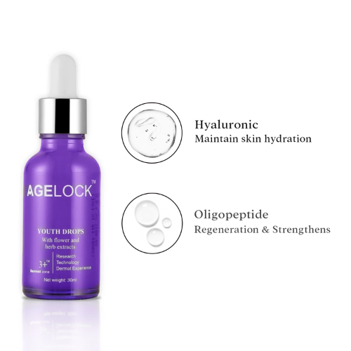 O3+ Youth Drops serum for bouncy, plumper skin (30ml)