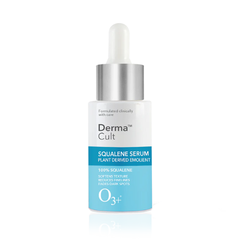 O3+ Derma Cult 100% Squalene Facial Oil to Moisturise, Nourish and Reduce Finelines (30ml)